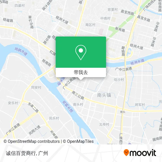 诚信百货商行地图