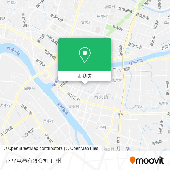 南星电器有限公司地图