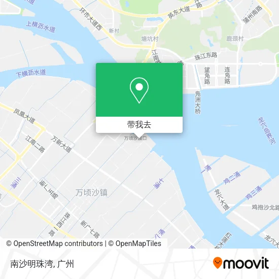 南沙明珠湾地图