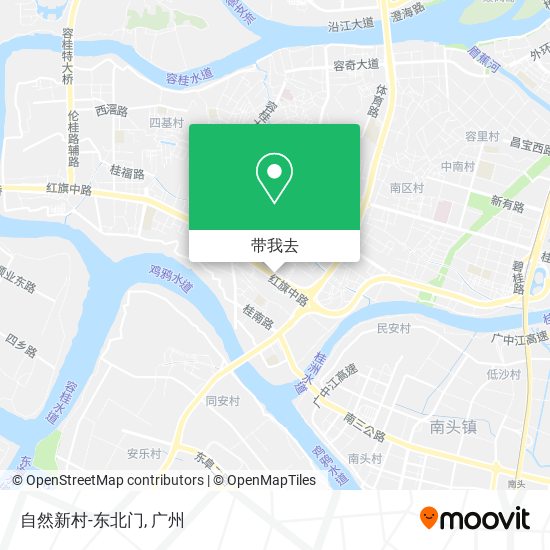 自然新村-东北门地图