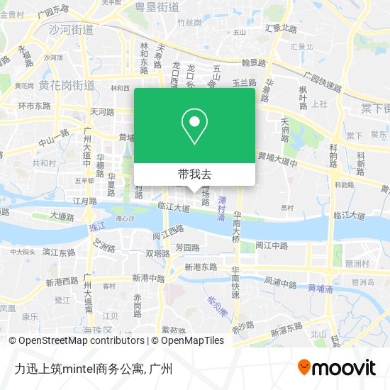 力迅上筑mintel商务公寓地图