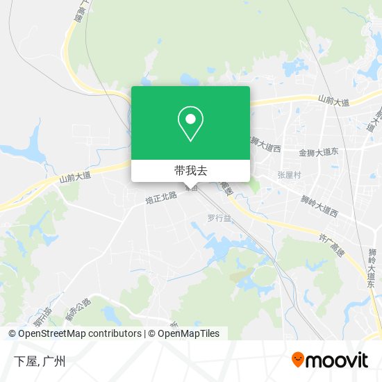 下屋地图