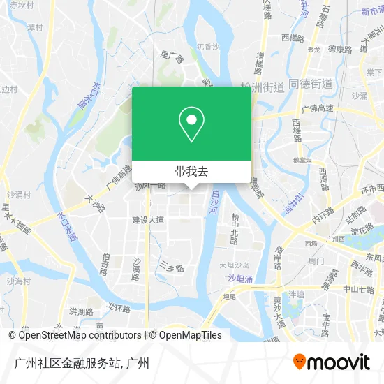 广州社区金融服务站地图