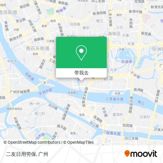 二友日用劳保地图
