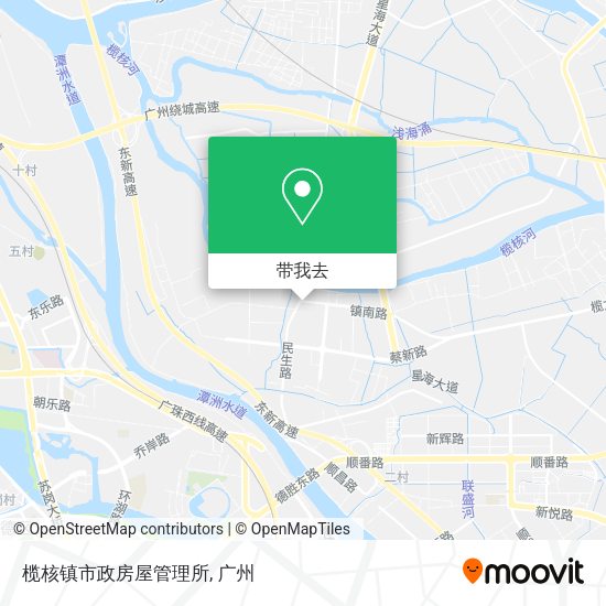 榄核镇市政房屋管理所地图