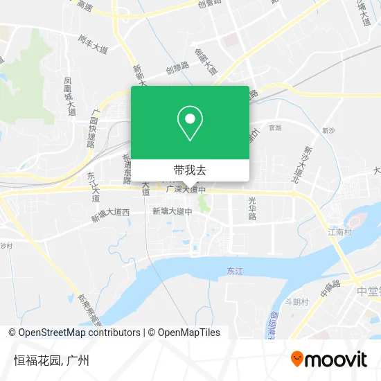 恒福花园地图