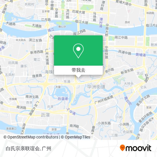 白氏宗亲联谊会地图