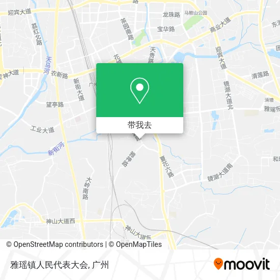 雅瑶镇人民代表大会地图