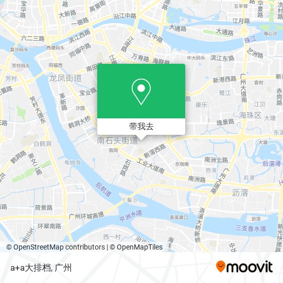 a+a大排档地图