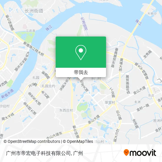 广州市帝宏电子科技有限公司地图