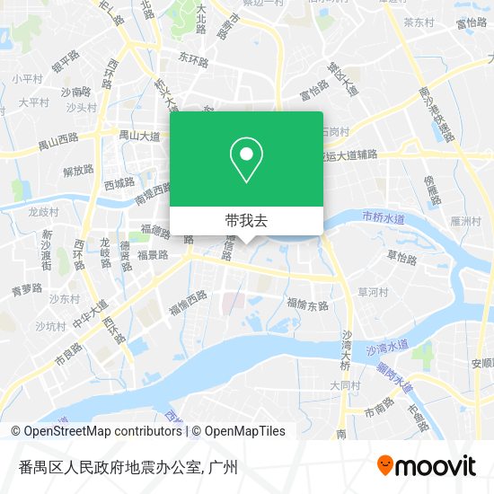 番禺区人民政府地震办公室地图
