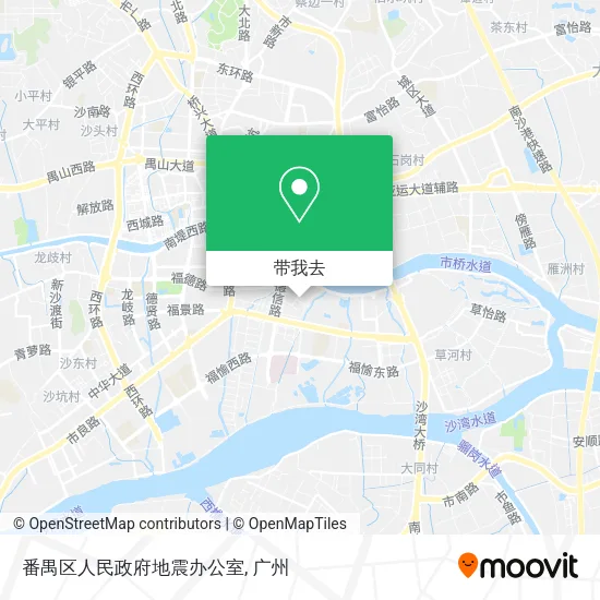 番禺区人民政府地震办公室地图