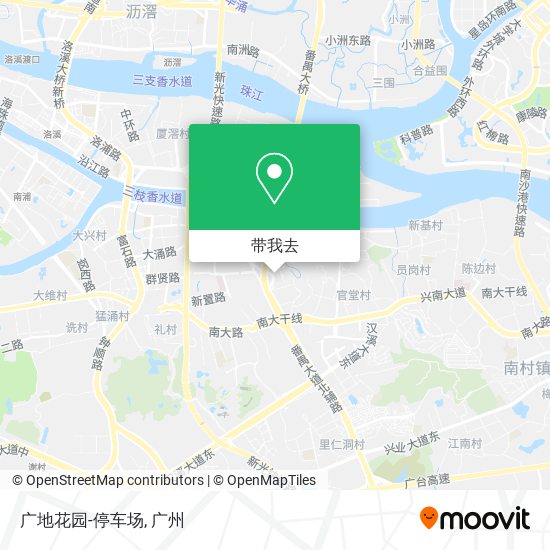 广地花园-停车场地图