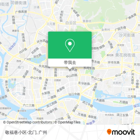 敬福巷小区-北门地图
