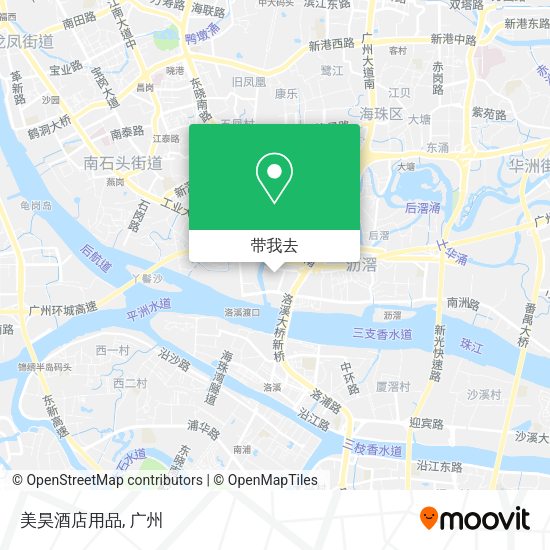 美昊酒店用品地图