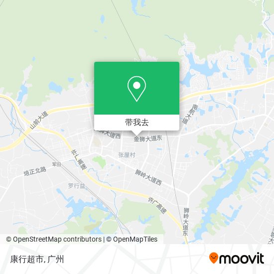 康行超市地图
