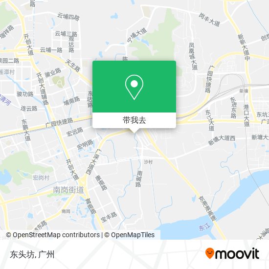 东头坊地图
