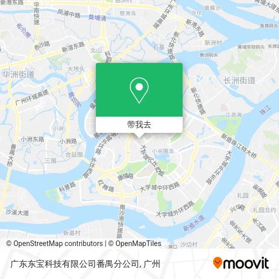 广东东宝科技有限公司番禺分公司地图