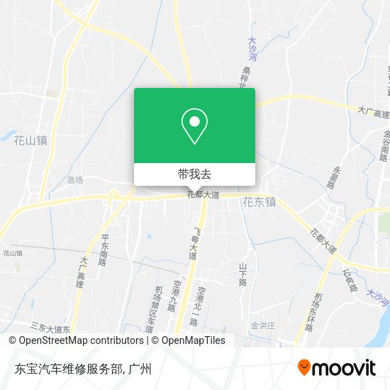 东宝汽车维修服务部地图