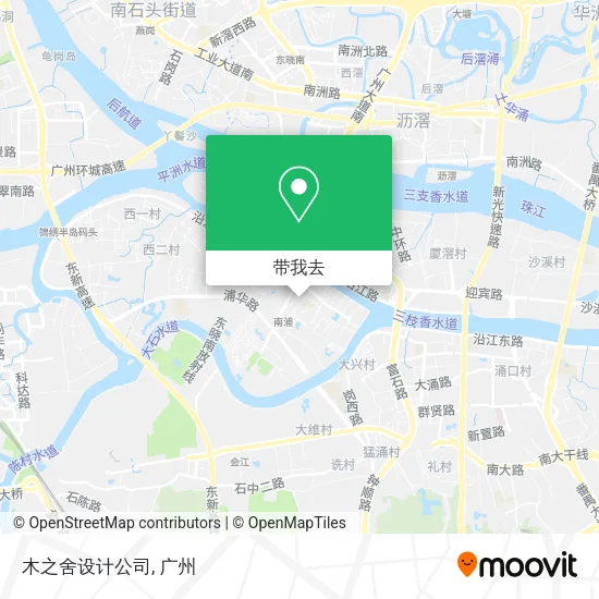木之舍设计公司地图