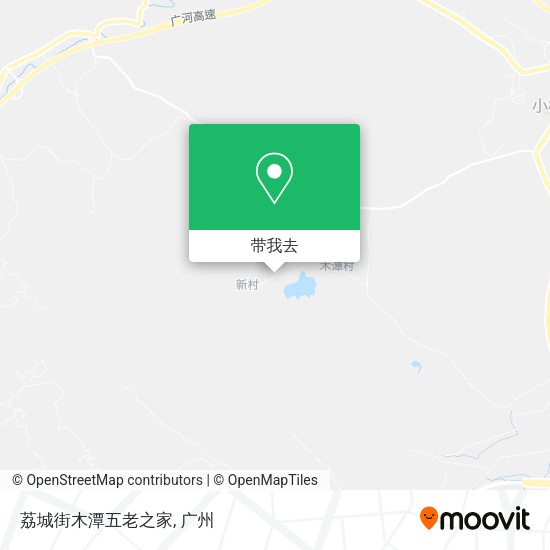 荔城街木潭五老之家地图