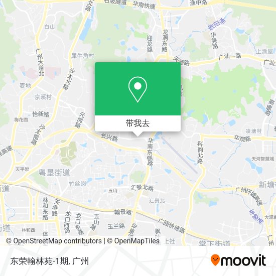 东荣翰林苑-1期地图