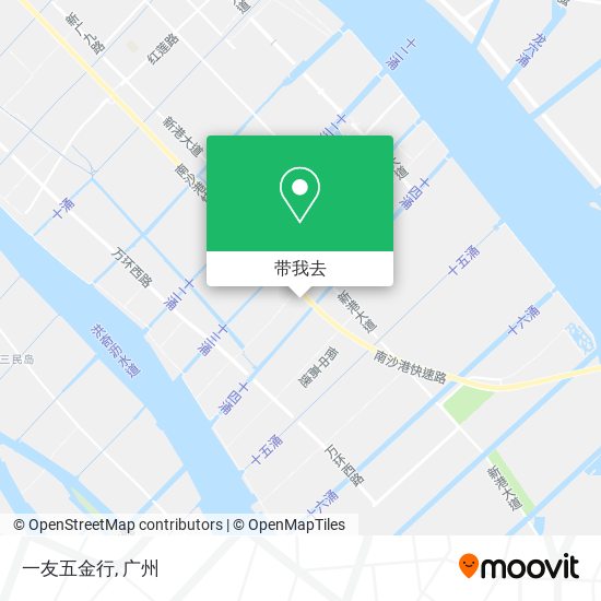 一友五金行地图