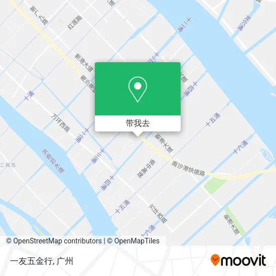 一友五金行地图