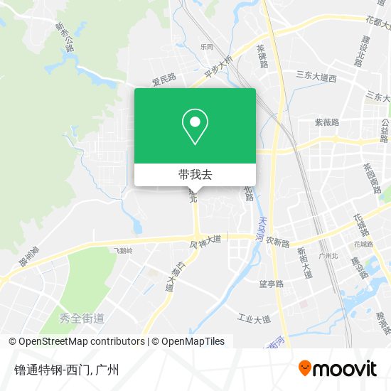 镥通特钢-西门地图