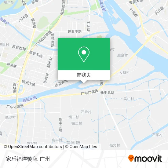 家乐福连锁店地图