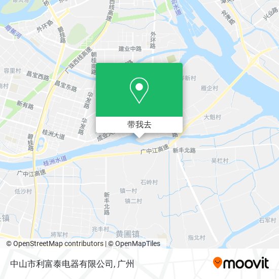 中山市利富泰电器有限公司地图