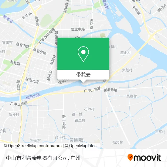 中山市利富泰电器有限公司地图