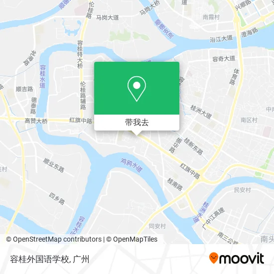 容桂外国语学校地图