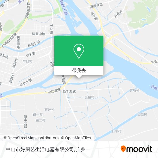 中山市好厨艺生活电器有限公司地图