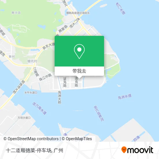 十二道顺德菜-停车场地图