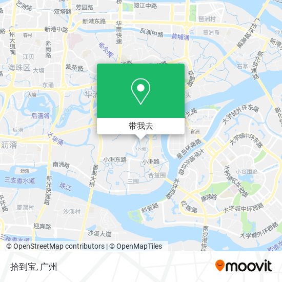 拾到宝地图