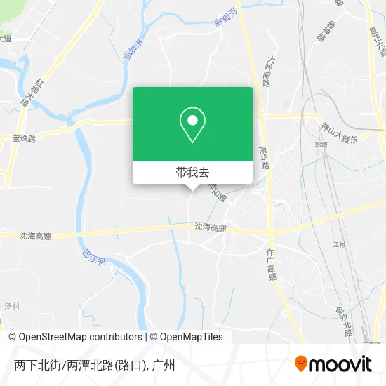 两下北街/两潭北路(路口)地图