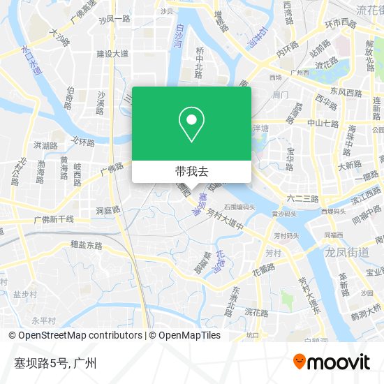塞坝路5号地图