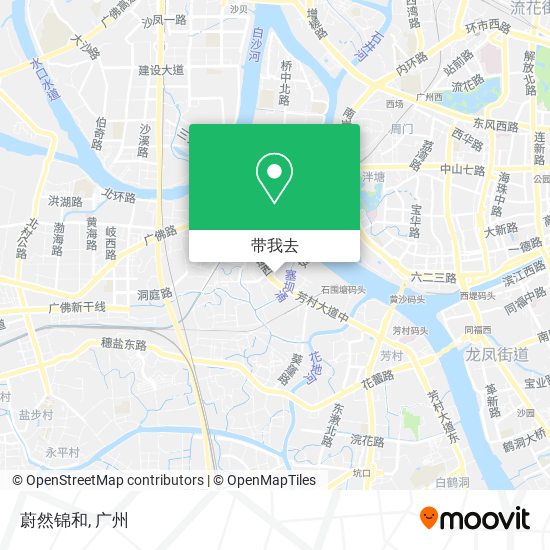 蔚然锦和地图