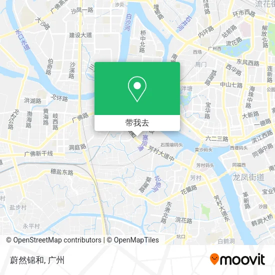 蔚然锦和地图