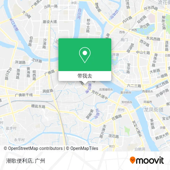 潮歌便利店地图