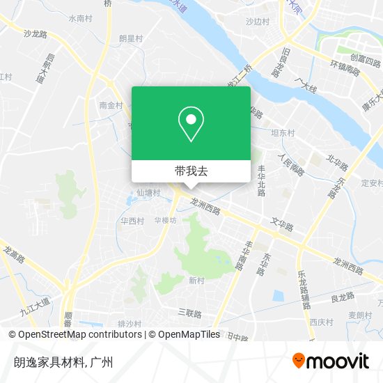 朗逸家具材料地图