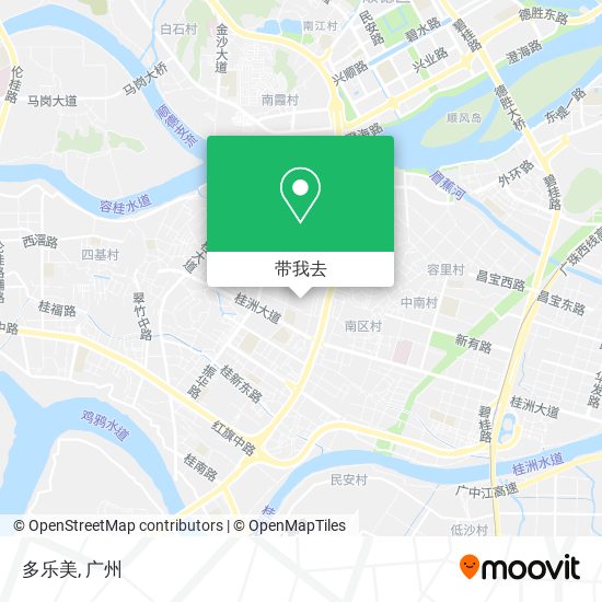 多乐美地图