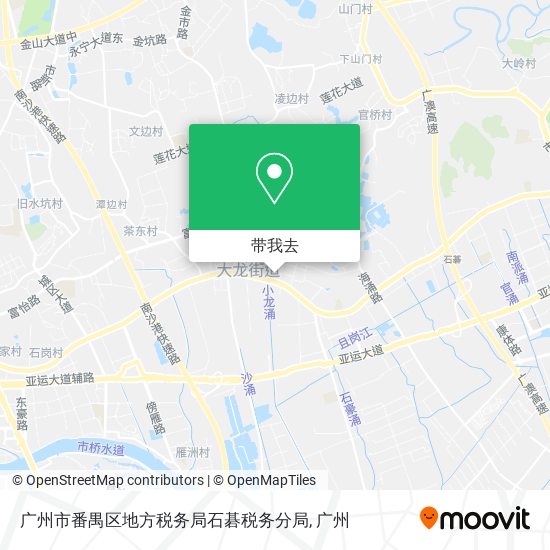 广州市番禺区地方税务局石碁税务分局地图