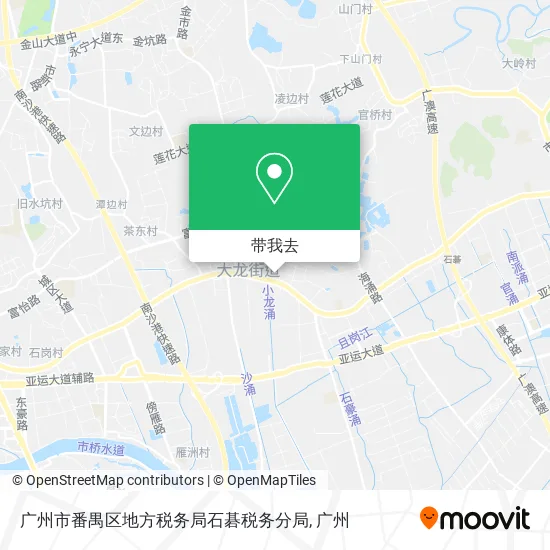 广州市番禺区地方税务局石碁税务分局地图
