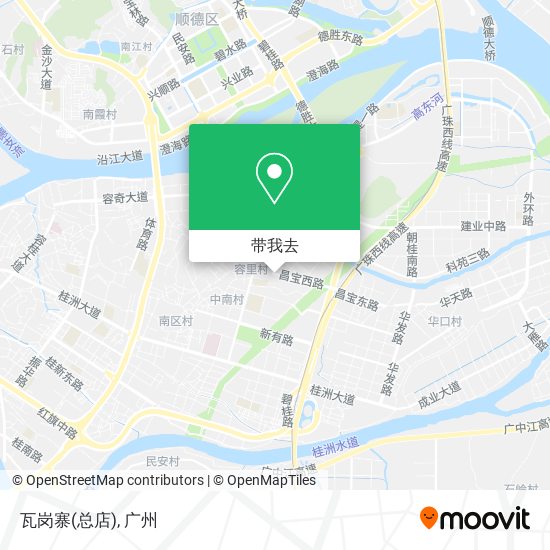 瓦岗寨(总店)地图