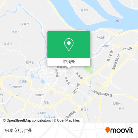宗泰商行地图