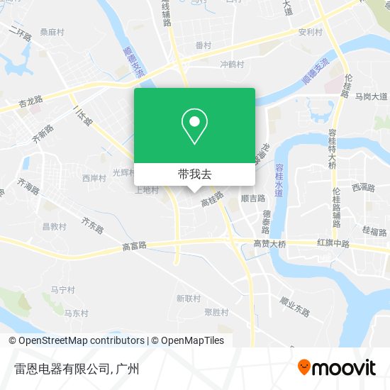 雷恩电器有限公司地图