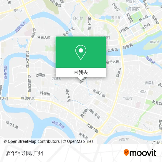 嘉华辅导园地图