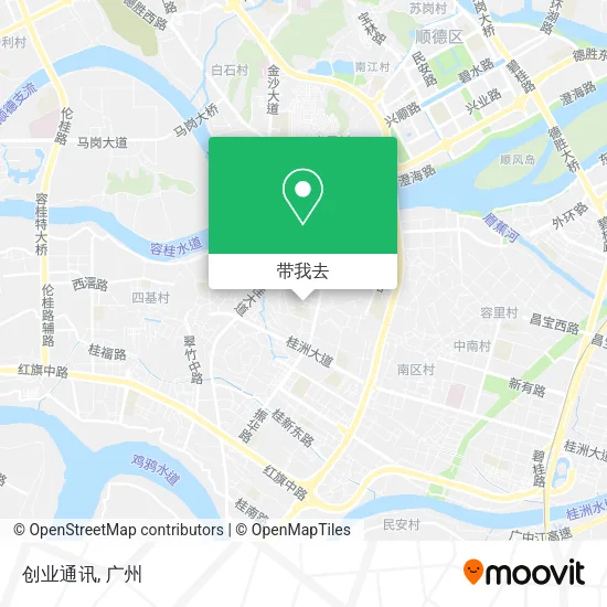 创业通讯地图